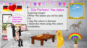 German/ colors